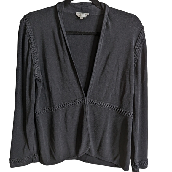 Max Mara black cardigan sz L - Picture 1 of 5